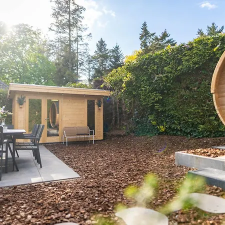 Luxe Wellnesshuis Op De Veluwe לונטרן